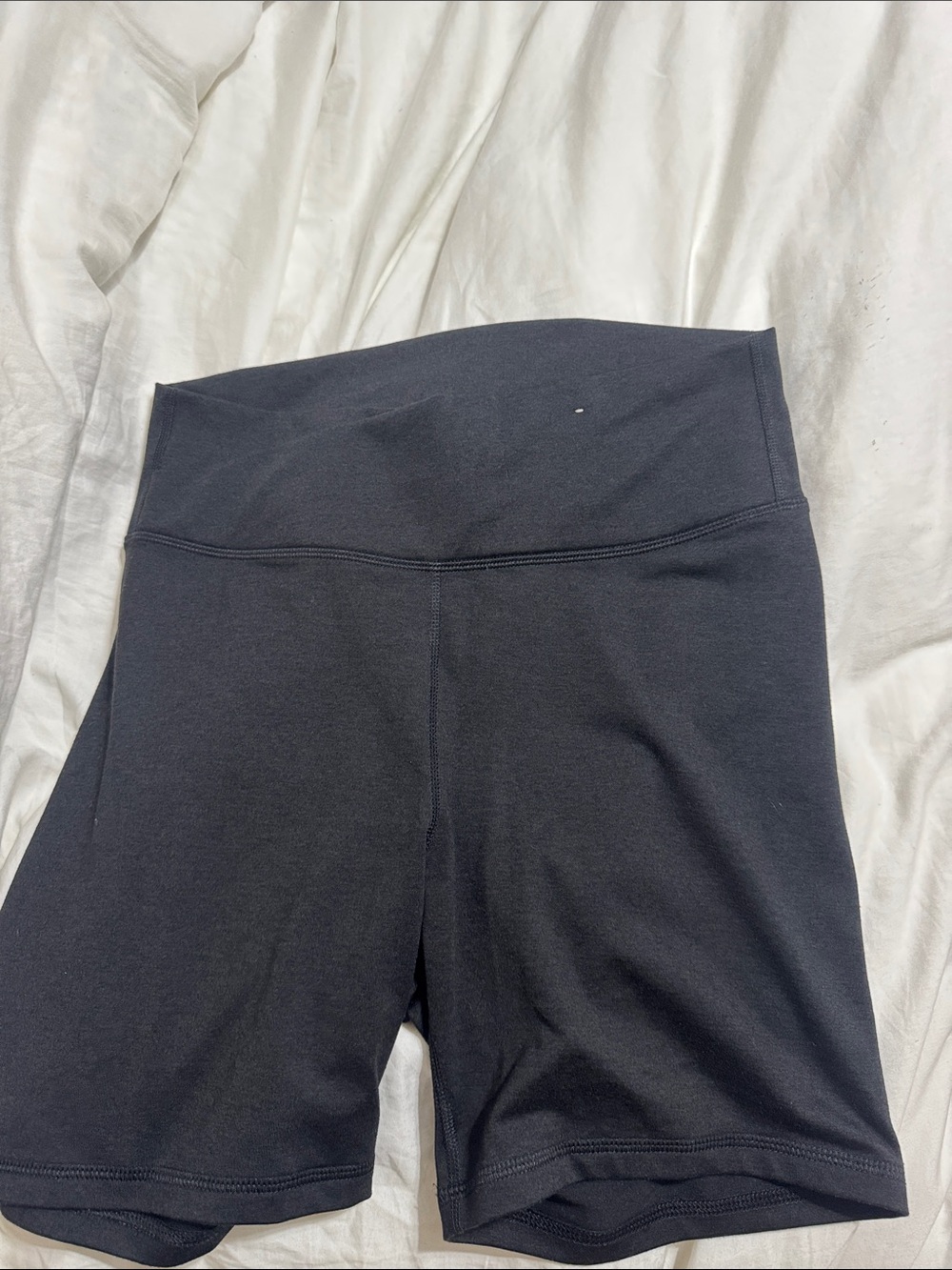Old Navy Black High-Waist Bike Shorts